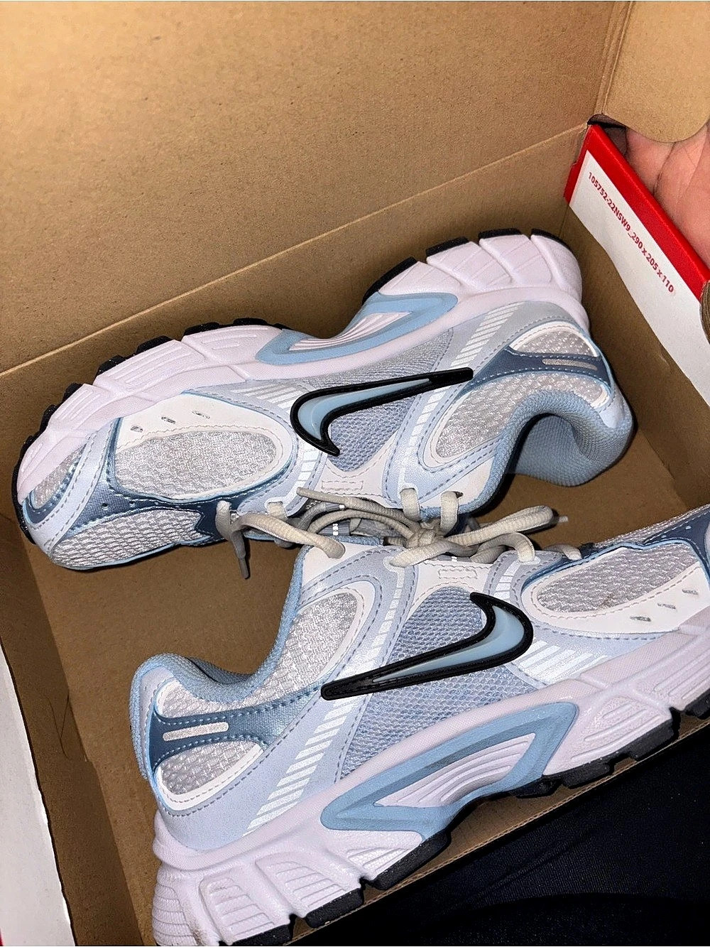 NWT Nike V5 RNR "Psychic Blue" - Retro Y2K Chunky Running Sneakers 🩵☁️